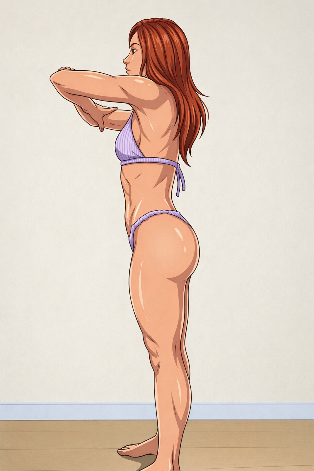 Lateral braços cruzados — esquerda